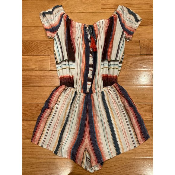 Lucky Brand Pants - Lucky Brand Multicolor Romper Size Small